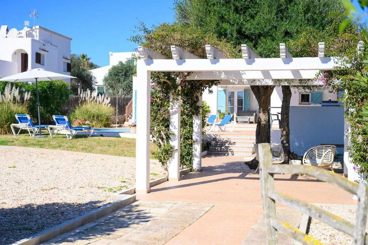 Quite Villa With Private Pool In Binibeca